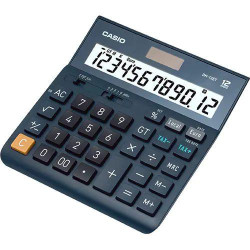 CALCULADORA CASIO SECRETARIA-DH12ET ( Azul - Ecrã extra grande - 12 dígitos - Cálculo de impostos... )