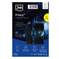 PELÍCULA 3MK PRIVACY PHONE 25PCS ( 25 películas - Nível de proteção: até 250% - Aplicação húmid... )