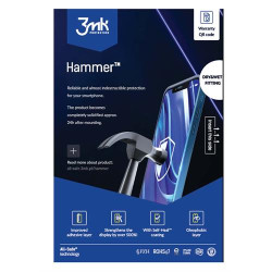 PELÍCULA 3MK HAMMER PHONE 5PCS ( 5 películas - Nível de proteção: até 500% - Certificado IK07... )