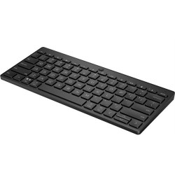 TECLADO SEM FIOS HP COMPACT 350 ( Bluetooth - Preto - Painel de teclas de atalho, incluindo ... )