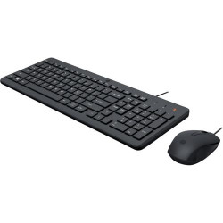 TECLADO + RATO HP 150 ( USB - Preto - Este teclado chiclete é elegante e silencios... )