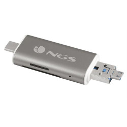 LEITOR CARTÕES NGS ALLYREADER USB-C ( SD e Micro-SD - Leitor USB-C, Micro USB e USB 2.0 (de e par... ) LEITOR CARTÕES NGS ALLYREADER USB-C ( SD e Micro-SD - Leitor USB-C, Micro USB e USB 2.0 (de e par... )