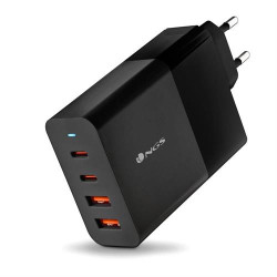 CARREGADOR NGS BUD100W ( Carregador de parede com 2 saídas USB-C (PD & PPS) e 2 saída... )