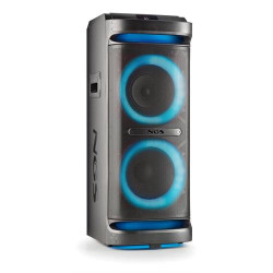 COLUNA BLUETOOTH NGS WILD SPACE 2( Bluetooth - USB - Entrada auxiliar - 2 entradas microfone - 400 W - Preto )