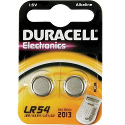 PILHA DURACELL ESP.ELECTR.LR54 -54K( Especial - LR54 - Blister 2 )