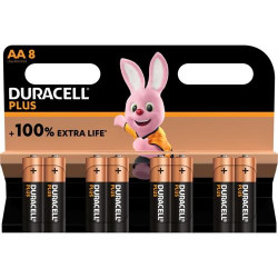PILHA DURACELL -MLPLUSK8AA( Plus - LR06 - Blister 8 )