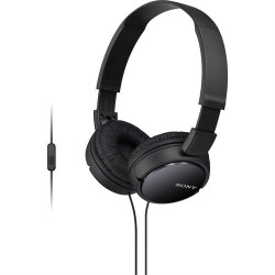 AUSCULTADORES COM FIO SONY MDRZX110APB ( Preto - Auscultador dobrável com microfone - Unidade de dia... )