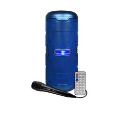 COLUNA INFINITON K50AZUL( 50 W - Entrada de microfone - Entrada auxiliar: 3,5 mm - USB - Bluetooth - Azul )