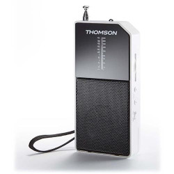 RÁDIO PORTÁTIL THOMSON RT205 ( Pilhas - Branco - Sintonizador MW _ FM - Antena telescópic... ) RÁDIO PORTÁTIL THOMSON RT205 ( Pilhas - Branco - Sintonizador MW _ FM - Antena telescópic... )