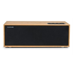 COLUNA THOMSON WS702( 150 W - Bluetooth - RCA - Entrada TV Audio (ARC) - Ótica - USB - AUX-IN 3,5 mm - Castanho )