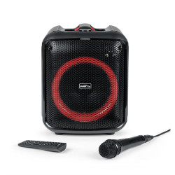 COLUNA BIGBEN PARTYBTHPMAX( 200 W - Bluetooth - USB - Cartão Micro SD - AUX-IN - Preto )