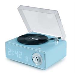 COLUNA BIGBEN BTTDMINIBL( 15 W - Bluetooth - Entrada auxiliar - Leitor de cartões SD - USB-C - Azul )