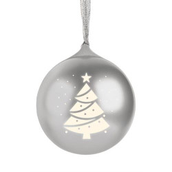 COLUNA PORTATIL BIGBEN XMASBALLSILV( 10 W - Bluetooth - USB-C - Silver )