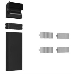 ACESSÓRIO BOSCH HEZ9VDKE1 ( Preto - Acessório para instalação da placa com ventilação i... ) ACESSÓRIO BOSCH HEZ9VDKE1 ( Preto - Acessório para instalação da placa com ventilação i... )