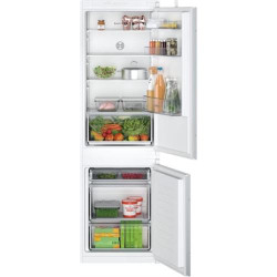 FRIGORÍFICO COMBINADO ENCASTRE BOSCH KIV86NSE0( Low Frost - Branco - 267 Litros )