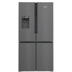 FRIGORÍFICO AMERICANO SIEMENS KF96DAXEA( No Frost - Black Inox - 574 Litros )