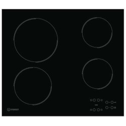 PLACA VITROCERÂMICA INDESIT RI161C( Vitrocerâmica - 4 Z - 6200 W )