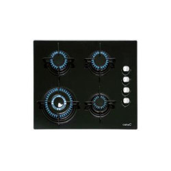 PLACA DE GÁS CATA CIB6031BK( Cristal Gás - 4 G - Butano _ Propano )