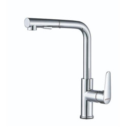 TORNEIRA MISTURADORA EDESA MARO CROMO _B ( 34,8 cm - Cromado - Cano alto, forma em L, extraível e gira... )