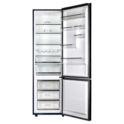 FRIGORÍFICO COMBINADO INFINITON FGC228BG( Total No Frost - Vidro _ Preto - 356 Litros )