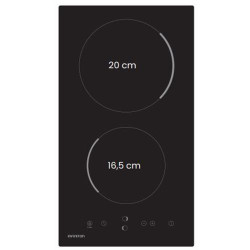 PLACA VITROCERÂMICA INFINITON VIT2FBN( Vitrocerâmica - 2 Z - 3267 W )