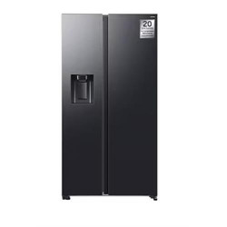 FRIGORÍFICO AMERICANO SAMSUNG RS70F64KEFEF( No Frost - Preto - 640 Litros )