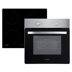 FORNO + MESA FLAMA 9902FL( Indução - 4 Z - Frontais )