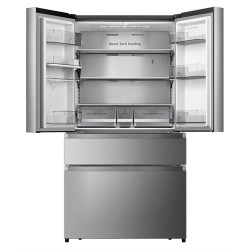 FRIGORÍFICO AMERICANO HISENSE RF749N4SWSE( Total No Frost - Look Inox - 579 Litros )