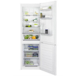 FRIGORÍFICO COMBINADO ZANUSSI ZNME32EW0( No Frost no congelador - Branco - 302 Litros ) FRIGORÍFICO COMBINADO ZANUSSI ZNME32EW0( No Frost no congelador - Branco - 302 Litros )