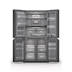 FRIGORÍFICO AMERICANO WHIRLPOOL WQ9IFO2BXEF( Triple No Frost - Preto _ Inox - 592 Litros )