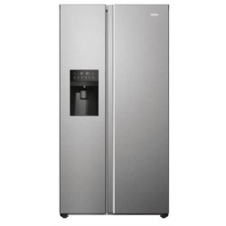 FRIGORÍFICO AMERICANO HAIER HSR5918DIMP( No Frost Total - Platinum Inox - 511 Litros ) FRIGORÍFICO AMERICANO HAIER HSR5918DIMP( No Frost Total - Platinum Inox - 511 Litros )
