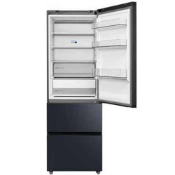 FRIGORÍFICO COMBINADO MIDEA MDRB542BIE70( Total No Frost - Vidro Cinzento - 393 Litros )