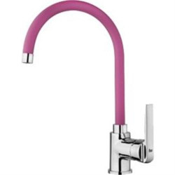TORNEIRA MISTURADORA TEKA FO937FP ROSA ( Rosa - Monocomando para lava-louças, com cano giratório - F... ) TORNEIRA MISTURADORA TEKA FO937FP ROSA ( Rosa - Monocomando para lava-louças, com cano giratório - F... )