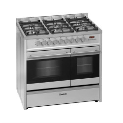 FOGÃO MEIRELES E916X_NAT( Aço inoxidável - 5 G - Multifunções )