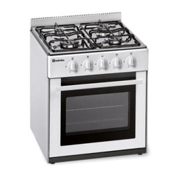 FOGÃO MEIRELES N500W ST( Aço inoxidável - 4 G - Gás )