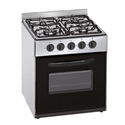 FOGÃO MEIRELES N500X ST( Aço inoxidável - 4 G - Gás )