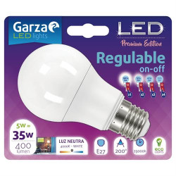 LÂMPADA GARZA 400895( E27 - 5 W - 25000 Horas ) LÂMPADA GARZA 400895( E27 - 5 W - 25000 Horas )