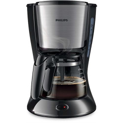 MÁQUINA de CAFÉ FILTRO PHILIPS HD7435_20 ( 700 W - Preto _ Metalizado - Aroma Swirl - Sistema anti-pin... )