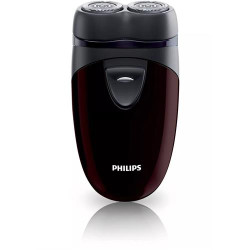 MÁQUINA DE BARBEAR PHILIPS PQ206_18( Pilhas - Oscilante - Preto )