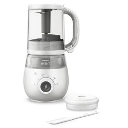 ROBOT DE COZINHA PHILIPS SCF883_01 ( Branco - Cozedura a vapor - Coze a vapor e liquidifica no m... ) ROBOT DE COZINHA PHILIPS SCF883_01 ( Branco - Cozedura a vapor - Coze a vapor e liquidifica no m... )