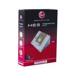 SACO ASPIRADOR HOOVER EVO-H69( 5 - Saco papel compatível com FREESPACE EVO )