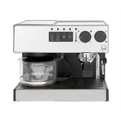 MÁQUINA DE CAFÉ EXPRESSO BRIEL ED132 CROMADO( 1800 W - 20 Bares - 1,7 L )