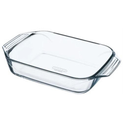 TABULEIRO PYREX RECT.31x20-407B000( 2 Litros - 31 x 20 x 6 cm - Vidro )