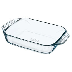 TABULEIRO PYREX RECT.35x23-408B000( 3 Litros - 35 x 23 x 7 cm - Vidro )