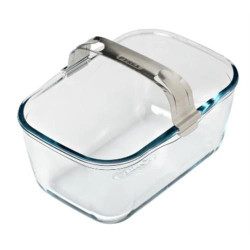 FORMA PYREX RECT.20x14 1,5L 300U300 P_AIR FRYER( 1,5 Litros - 20 x 14 x 9 cm - Vidro )