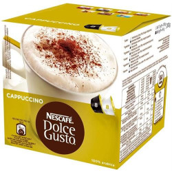 CÁPSULAS DE CAFÉ DOLCE GUSTO CAPPUCCINO ( 48 Cápsulas - Bebida suave e deliciosa que resulta da cremo... )