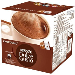 CÁPSULAS DE CAFÉ DOLCE GUSTO CHOCOCHINO( 48 Cápsulas - Um chocolate quente espesso a aveludado, feito a partir do melhor cacau do Equador )
