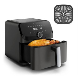 FRITADEIRA SEM ÓLEO MOULINEX EZ855HF0( 1700 W - 7,5 Litros - Preto )