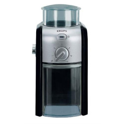 MOINHO DE CAFÉ KRUPS GVX242( 110 W - 225 gr (grãos) e 80 gr (café moído) - Preto _ Metalizado ) MOINHO DE CAFÉ KRUPS GVX242( 110 W - 225 gr (grãos) e 80 gr (café moído) - Preto _ Metalizado )