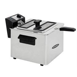 FRITADEIRA ORBEGOZO FDR80( 3000 W - 8 Litros - Inox )( 3000 W - 8 Litros - Inox )